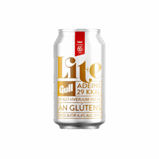 Gull lite 330 ml./dós