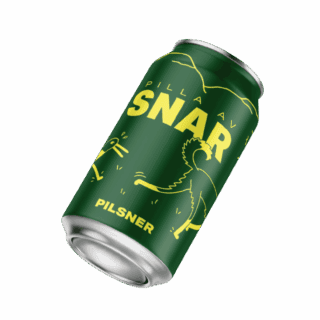 Pill Av Snar Pilsner 4.4 % Kippa (6 stk.) 33 cl. Dós