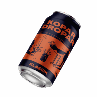 Kopar Dropar Klassik 5.6 % Kippa (6stk.) 33 cl. Dós