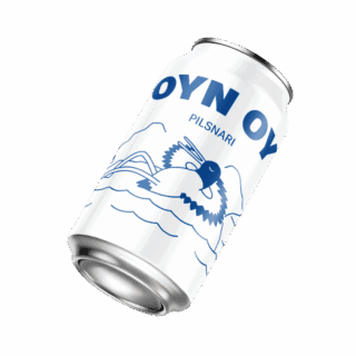 Oyn Oy Pilsner 5.2% Kippa (6 stk.) 33 cl. Dós